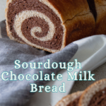 Sourdough chocolate milk bread